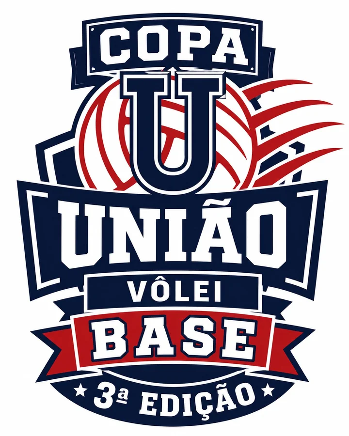 Logo Copa União Vôlei Base — 3ª edição