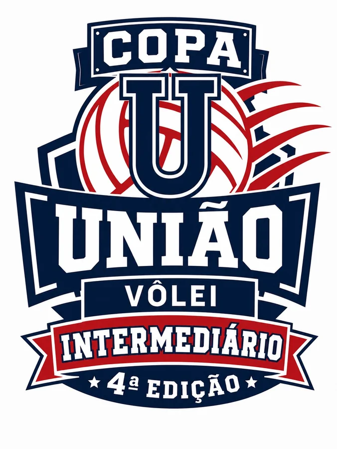 Logo Copa União Vôlei Intermediário — 4ª edição